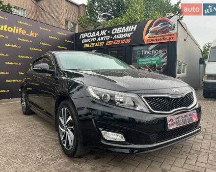 Черный Киа K5, объемом двигателя 2 л и пробегом 247 тыс. км за 9500 $, фото 1 на Automoto.ua