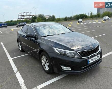 Черный Киа K5, объемом двигателя 2 л и пробегом 220 тыс. км за 10500 $, фото 1 на Automoto.ua