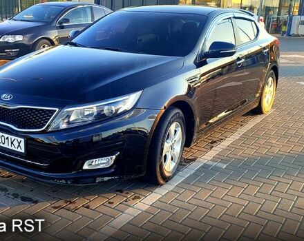 Черный Киа K5, объемом двигателя 2 л и пробегом 130 тыс. км за 12500 $, фото 1 на Automoto.ua