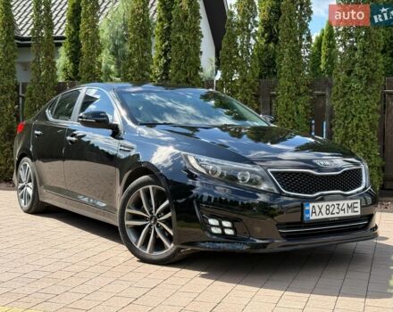 Черный Киа K5, объемом двигателя 2 л и пробегом 202 тыс. км за 8800 $, фото 1 на Automoto.ua