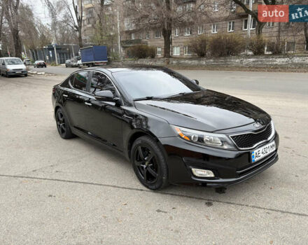 Черный Киа K5, объемом двигателя 2 л и пробегом 247 тыс. км за 10800 $, фото 1 на Automoto.ua