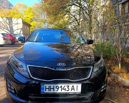 Черный Киа K5, объемом двигателя 2 л и пробегом 131 тыс. км за 12000 $, фото 1 на Automoto.ua