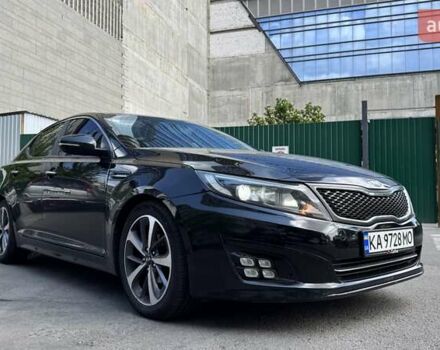 Черный Киа K5, объемом двигателя 2 л и пробегом 209 тыс. км за 9499 $, фото 1 на Automoto.ua