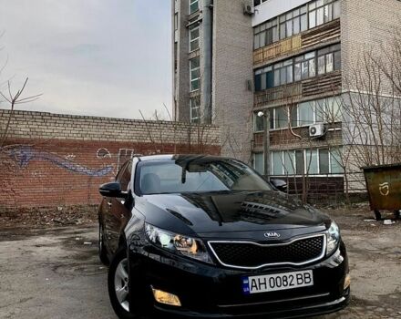 Черный Киа K5, объемом двигателя 2 л и пробегом 187 тыс. км за 8799 $, фото 1 на Automoto.ua