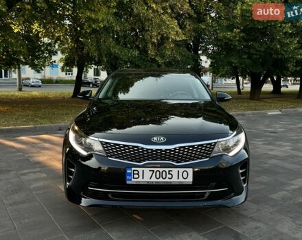 Черный Киа K5, объемом двигателя 2 л и пробегом 153 тыс. км за 14400 $, фото 1 на Automoto.ua