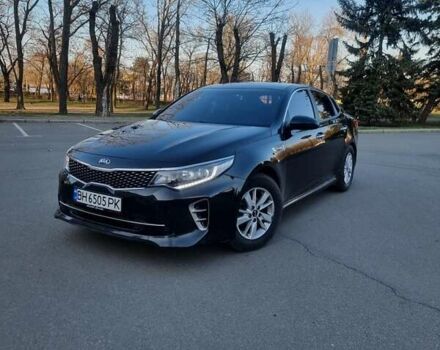 Черный Киа K5, объемом двигателя 2 л и пробегом 198 тыс. км за 12700 $, фото 1 на Automoto.ua