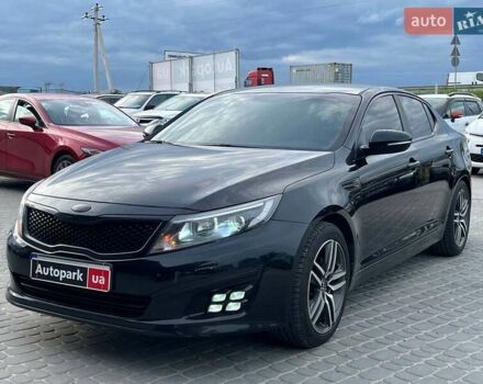 Чорний Кіа K5, об'ємом двигуна 2 л та пробігом 135 тис. км за 8990 $, фото 1 на Automoto.ua