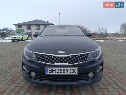 Черный Киа K5, объемом двигателя 2 л и пробегом 209 тыс. км за 11300 $, фото 1 на Automoto.ua