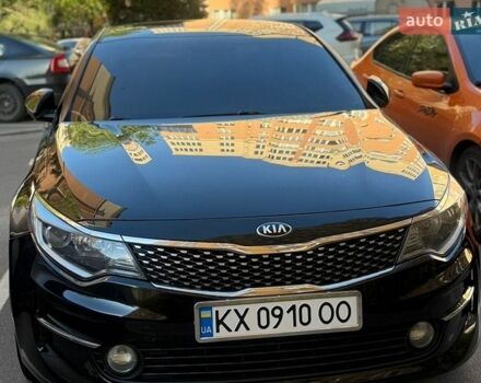 Черный Киа K5, объемом двигателя 2 л и пробегом 230 тыс. км за 12790 $, фото 1 на Automoto.ua