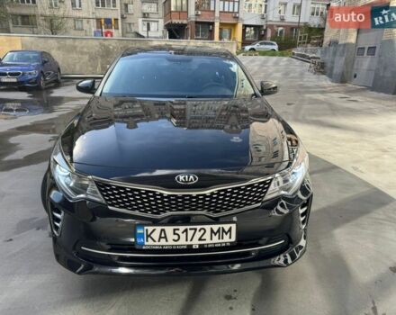 Черный Киа K5, объемом двигателя 2 л и пробегом 280 тыс. км за 13200 $, фото 1 на Automoto.ua