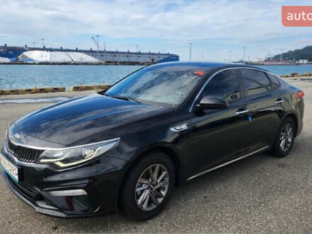 Черный Киа K5, объемом двигателя 2 л и пробегом 164 тыс. км за 11800 $, фото 1 на Automoto.ua