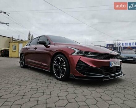 Красный Киа K5, объемом двигателя 1.6 л и пробегом 117 тыс. км за 24500 $, фото 5 на Automoto.ua