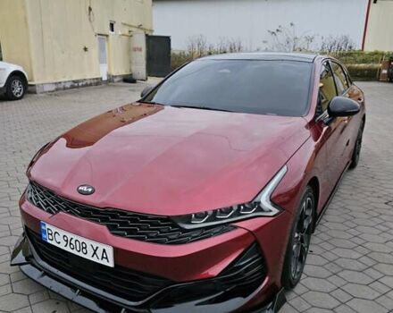 Красный Киа K5, объемом двигателя 1.6 л и пробегом 117 тыс. км за 24500 $, фото 4 на Automoto.ua