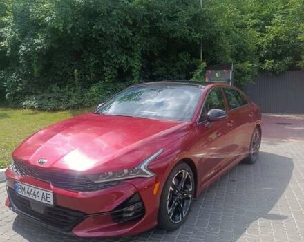 Красный Киа K5, объемом двигателя 1.6 л и пробегом 7 тыс. км за 24000 $, фото 1 на Automoto.ua