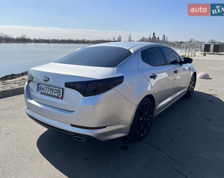 Серый Киа K5, объемом двигателя 2 л и пробегом 248 тыс. км за 9500 $, фото 13 на Automoto.ua