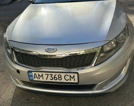 Серый Киа K5, объемом двигателя 2 л и пробегом 280 тыс. км за 6800 $, фото 14 на Automoto.ua