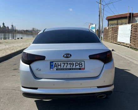 Серый Киа K5, объемом двигателя 2 л и пробегом 248 тыс. км за 9500 $, фото 9 на Automoto.ua