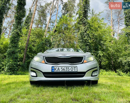Серый Киа K5, объемом двигателя 2 л и пробегом 440 тыс. км за 8500 $, фото 1 на Automoto.ua