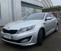Серый Киа K5, объемом двигателя 2 л и пробегом 363 тыс. км за 8750 $, фото 1 на Automoto.ua