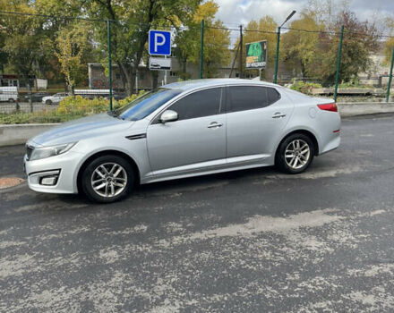 Серый Киа K5, объемом двигателя 2 л и пробегом 345 тыс. км за 8500 $, фото 1 на Automoto.ua