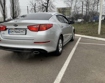 Серый Киа K5, объемом двигателя 2 л и пробегом 241 тыс. км за 8800 $, фото 7 на Automoto.ua