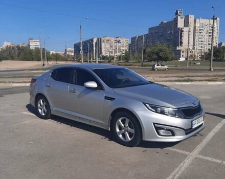 Серый Киа K5, объемом двигателя 2 л и пробегом 177 тыс. км за 10400 $, фото 3 на Automoto.ua