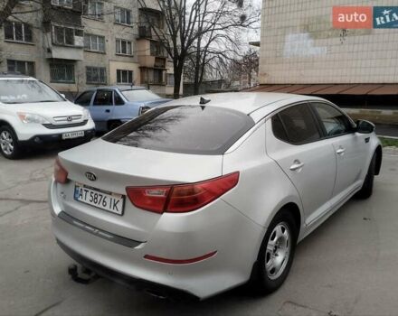 Серый Киа K5, объемом двигателя 2 л и пробегом 261 тыс. км за 6999 $, фото 5 на Automoto.ua