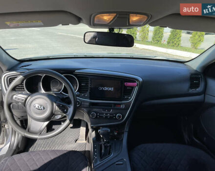 Серый Киа K5, объемом двигателя 2 л и пробегом 156 тыс. км за 9199 $, фото 8 на Automoto.ua