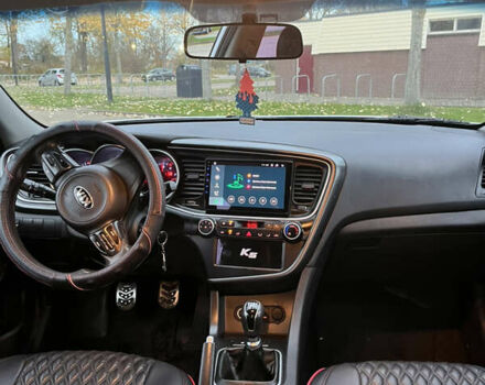 Серый Киа K5, объемом двигателя 2 л и пробегом 245 тыс. км за 9100 $, фото 5 на Automoto.ua