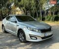 Серый Киа K5, объемом двигателя 2 л и пробегом 199 тыс. км за 10500 $, фото 1 на Automoto.ua