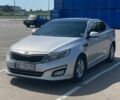 Серый Киа K5, объемом двигателя 2 л и пробегом 450 тыс. км за 8777 $, фото 1 на Automoto.ua
