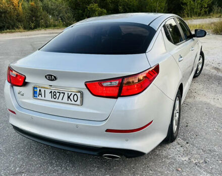 Серый Киа K5, объемом двигателя 2 л и пробегом 222 тыс. км за 10000 $, фото 11 на Automoto.ua