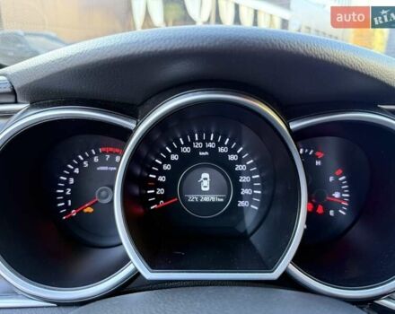 Серый Киа K5, объемом двигателя 2 л и пробегом 248 тыс. км за 9200 $, фото 1 на Automoto.ua