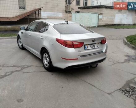 Серый Киа K5, объемом двигателя 2 л и пробегом 261 тыс. км за 6999 $, фото 6 на Automoto.ua