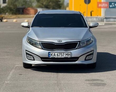 Серый Киа K5, объемом двигателя 2 л и пробегом 320 тыс. км за 8998 $, фото 1 на Automoto.ua