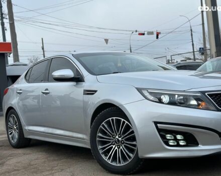 Серый Киа K5, объемом двигателя 2 л и пробегом 205 тыс. км за 10790 $, фото 9 на Automoto.ua