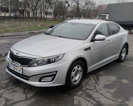 Серый Киа K5, объемом двигателя 2 л и пробегом 261 тыс. км за 6999 $, фото 1 на Automoto.ua