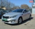 Серый Киа K5, объемом двигателя 2 л и пробегом 136 тыс. км за 9300 $, фото 1 на Automoto.ua