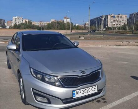 Серый Киа K5, объемом двигателя 2 л и пробегом 177 тыс. км за 10400 $, фото 1 на Automoto.ua