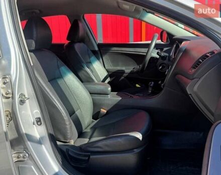 Серый Киа K5, объемом двигателя 2 л и пробегом 224 тыс. км за 10490 $, фото 11 на Automoto.ua