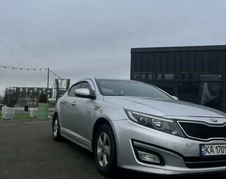 Серый Киа K5, объемом двигателя 2 л и пробегом 246 тыс. км за 7600 $, фото 1 на Automoto.ua