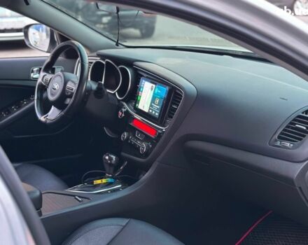 Серый Киа K5, объемом двигателя 2 л и пробегом 187 тыс. км за 11990 $, фото 16 на Automoto.ua