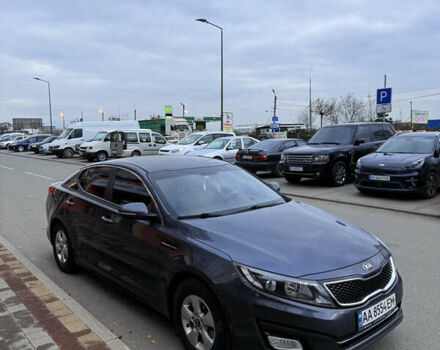 Серый Киа K5, объемом двигателя 2 л и пробегом 240 тыс. км за 11400 $, фото 6 на Automoto.ua