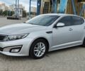 Серый Киа K5, объемом двигателя 2 л и пробегом 156 тыс. км за 11400 $, фото 1 на Automoto.ua