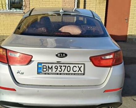 Серый Киа K5, объемом двигателя 2 л и пробегом 270 тыс. км за 8900 $, фото 12 на Automoto.ua