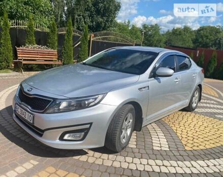 Сірий Кіа K5, об'ємом двигуна 2 л та пробігом 250 тис. км за 10800 $, фото 4 на Automoto.ua