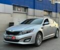 Серый Киа K5, объемом двигателя 2 л и пробегом 187 тыс. км за 11990 $, фото 1 на Automoto.ua