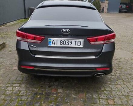 Сірий Кіа K5, об'ємом двигуна 2 л та пробігом 234 тис. км за 12750 $, фото 1 на Automoto.ua