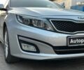 Серый Киа K5, объемом двигателя 2 л и пробегом 187 тыс. км за 11990 $, фото 11 на Automoto.ua