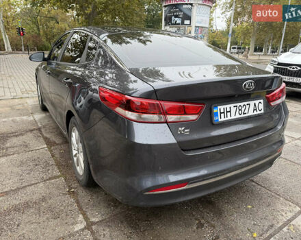 Серый Киа K5, объемом двигателя 2 л и пробегом 153 тыс. км за 13500 $, фото 5 на Automoto.ua